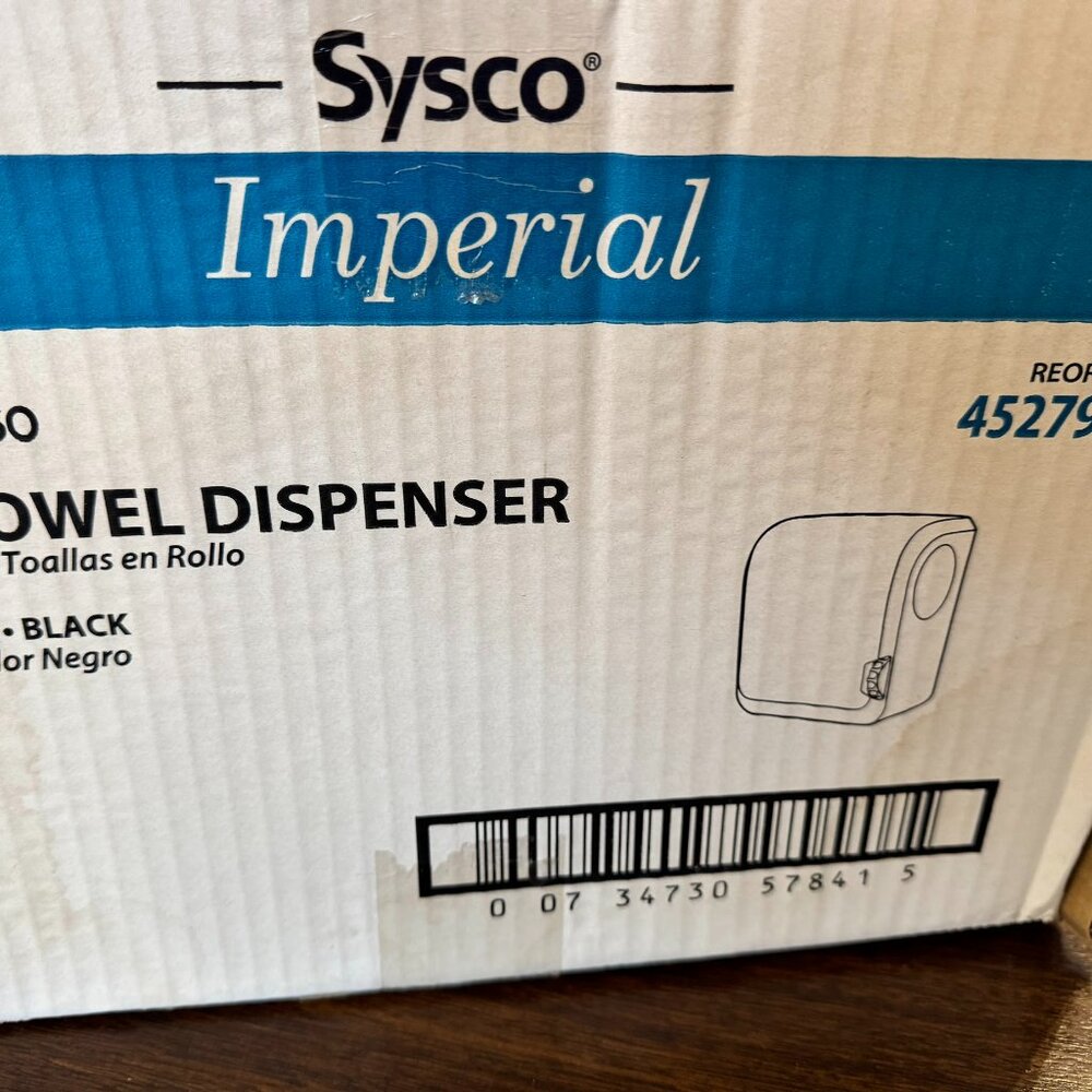 Sysco Imperial Roll Towel Dispenser #4527950